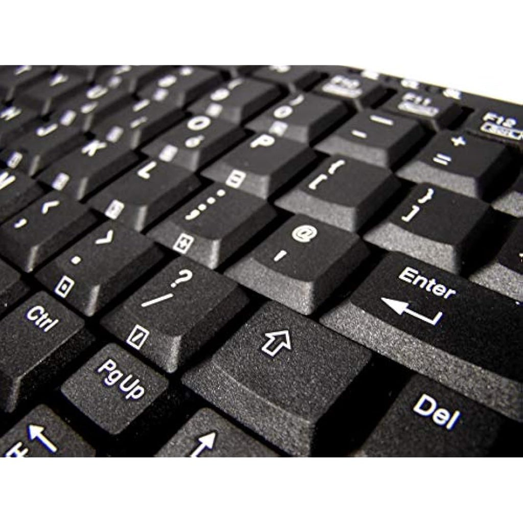 Accuratus K82A Mini Scissor Key Keyboard – USB & PS2 Compact Design