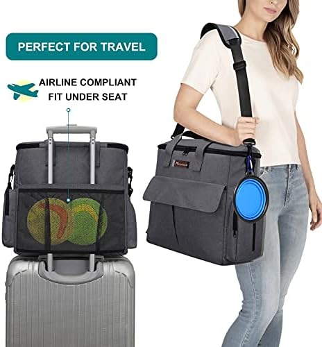 Jolof Store Airline Approved Pet Travel Bag | Dog and Cat Tote Organizer