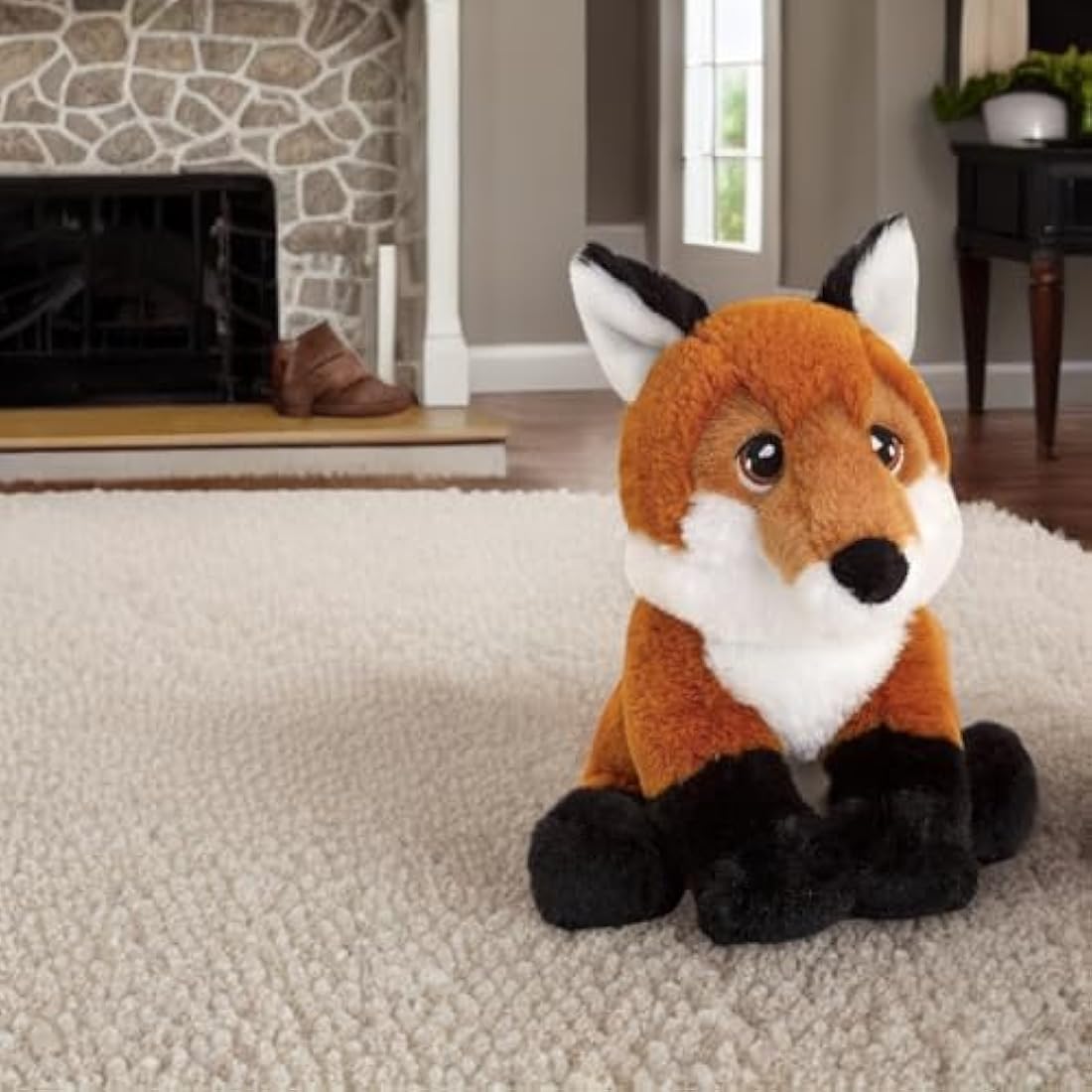 Jolof Store Fox Plush Toy – 100% Recycled Eco-Friendly Soft Cuddly Toy