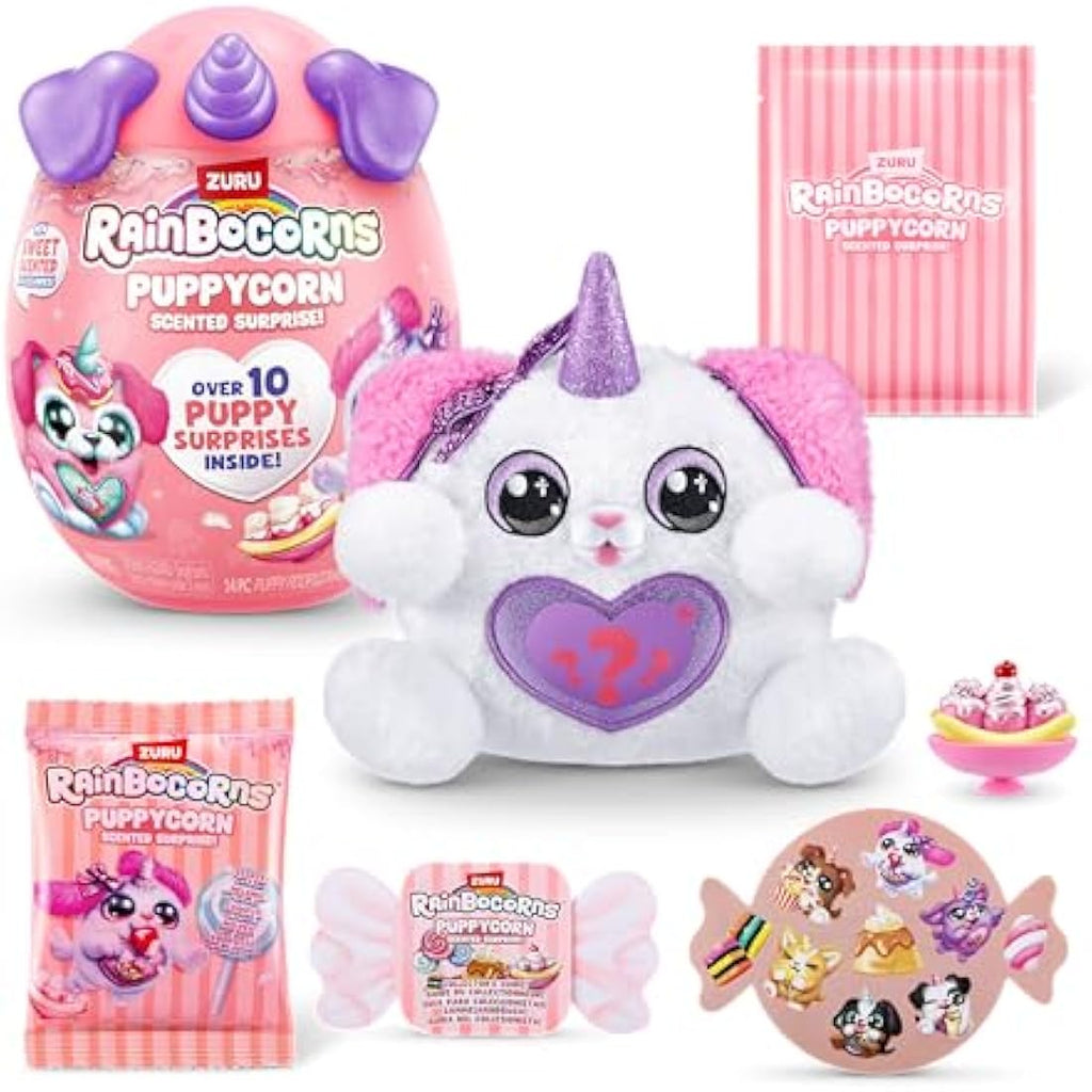Rainbocorns Puppycorn Scent Surprise Poodle Plush Toy by ZURU