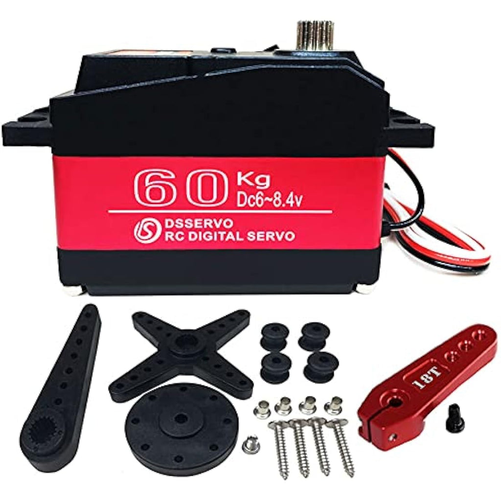 ANNIMOS 60KG Digital Servo – Waterproof Stainless Steel Gear 270°
