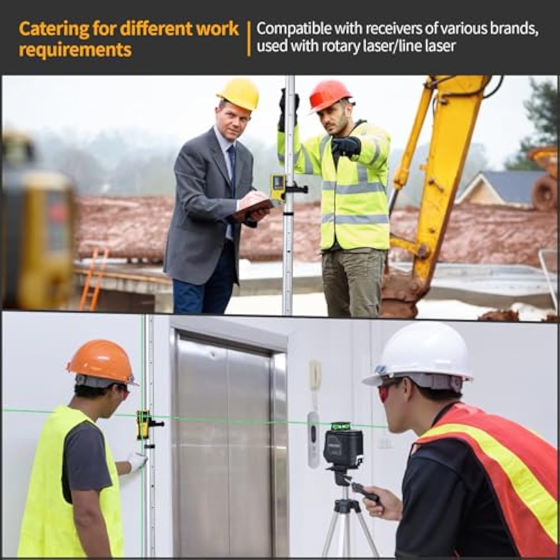 Firecore 5m Telescopic Levelling Staff – Heavy Duty Aluminium Metric Rod
