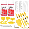Hydraulic Brake Bleed Kit with 120ml Mineral Oil for Shimano
