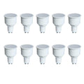 Crompton GU10 LED Long Neck Reflector Bulbs | 2700K Warm White | 10 Pack