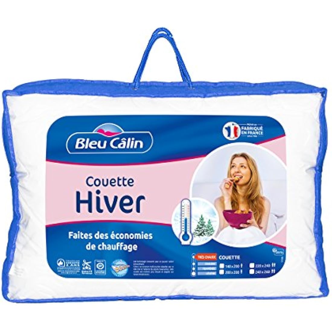 Jolof Store Winter Washable Duvet – Insulated Microfibre, 140 x 200 cm