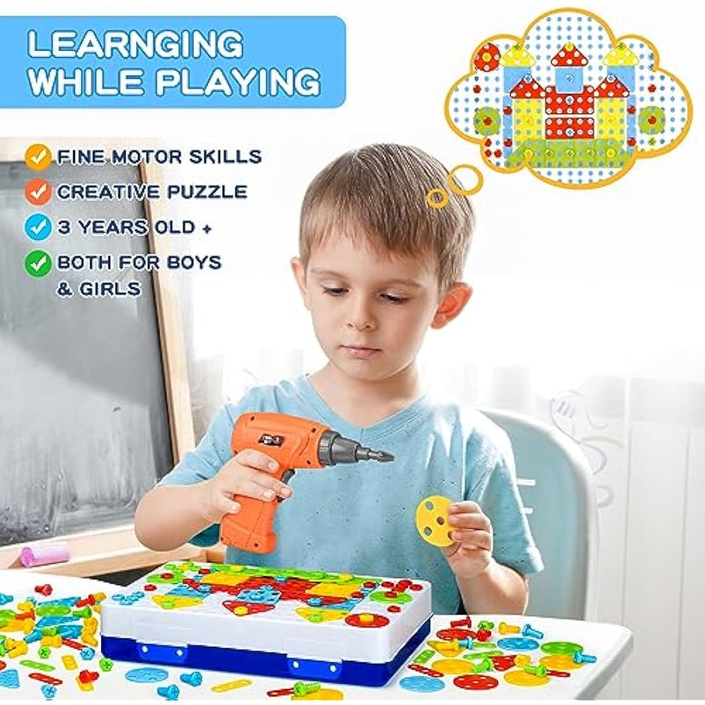 3D Take Apart Toy – STEM Construction Kit with Storage Box