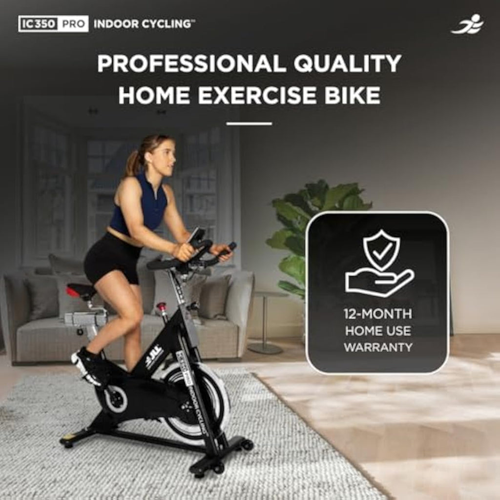 JLL IC350 PRO Indoor Exercise Bike | Magnetic Resistance Belt Drive