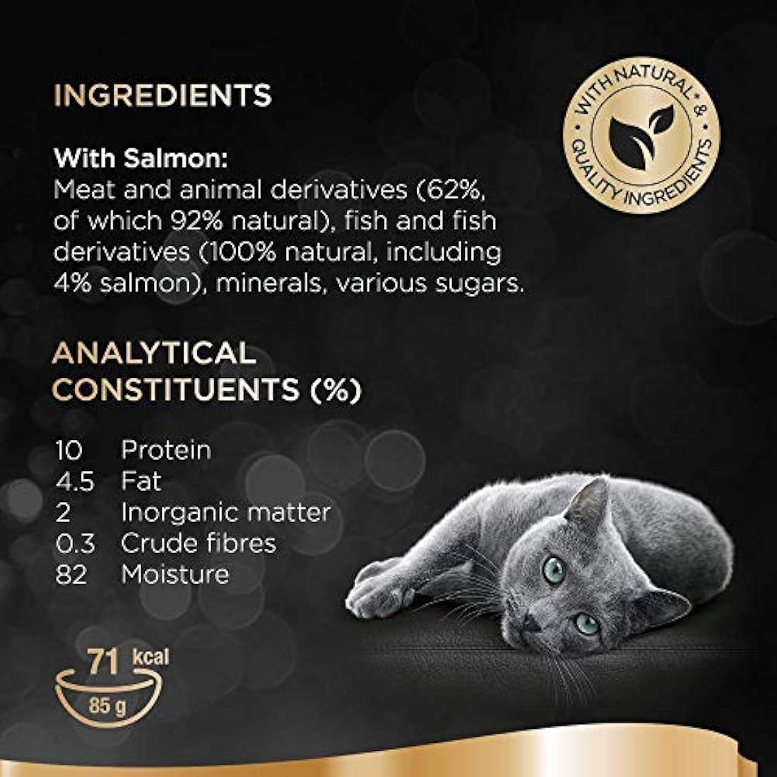Sheba Classics Salmon Terrine Wet Cat Food - 85g Trays (Pack of 22)
