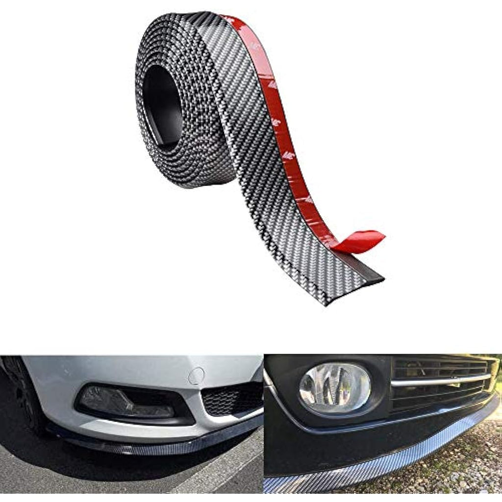 Universal Front Bumper Lip Spoiler – 2.5M Car Splitter Strip