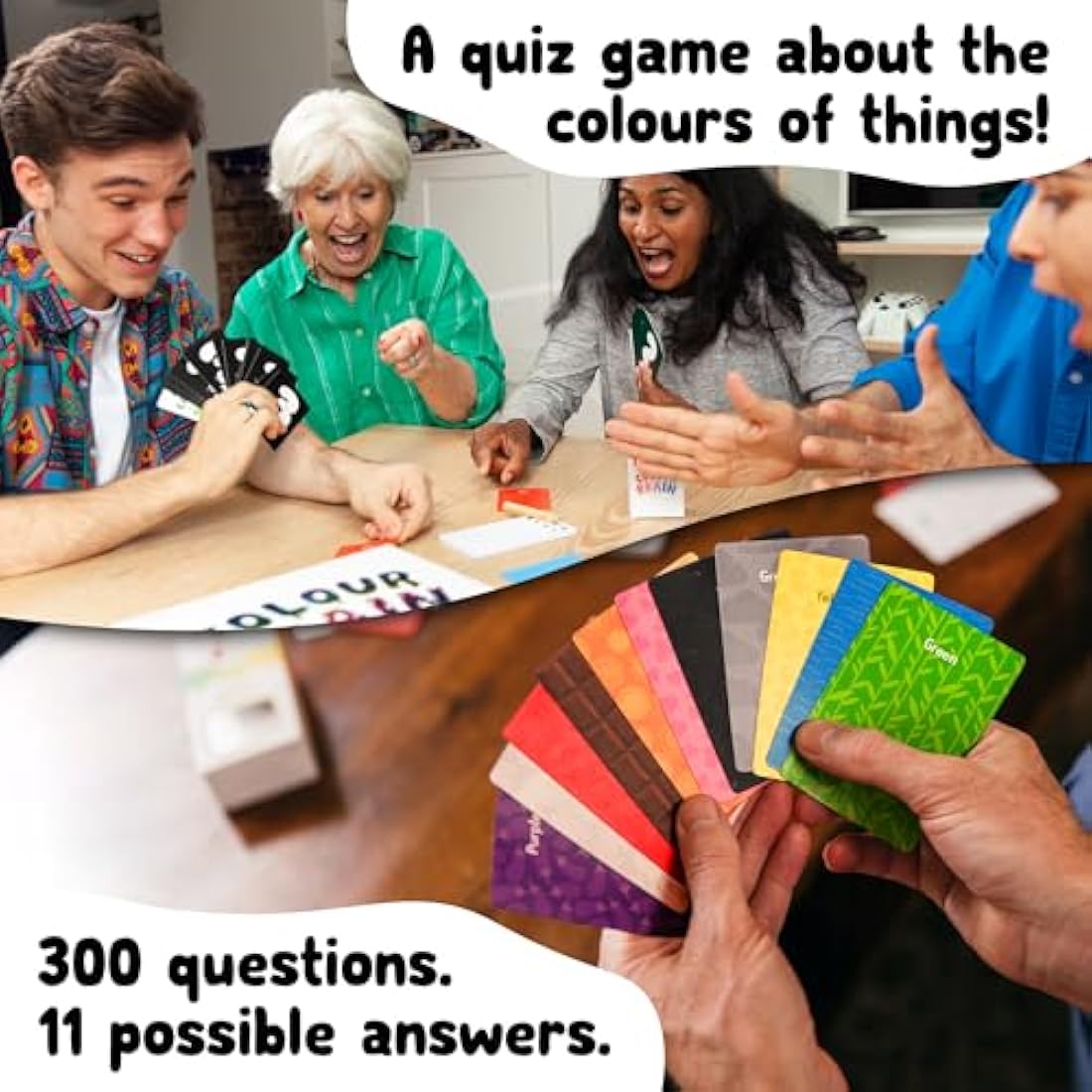 Colourbrain Family Board Game – Quiz & Trivia Game by