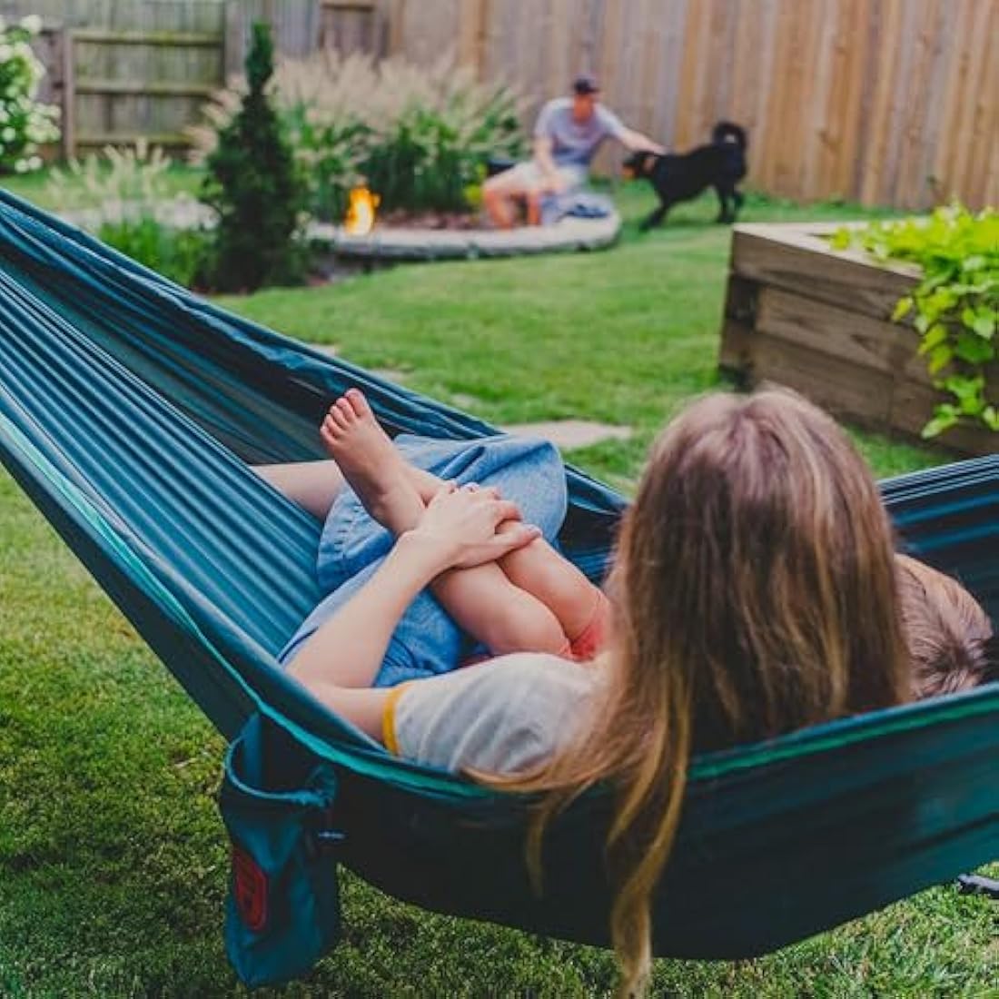 Grand Trunk TrunkTech Double Hammock | Ripstop Nylon - Bluu Nile