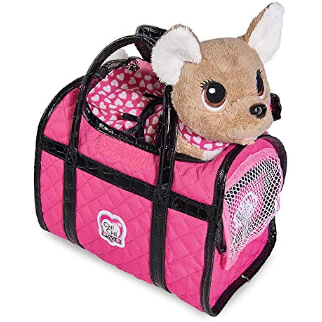 Simba Chi Chi Love Paris II Plush Dog Set - Glow in the Dark Toy