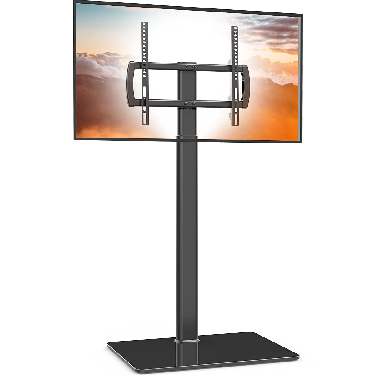Universal Floor TV Stand – Swivel & Height Adjustable for 27-65"