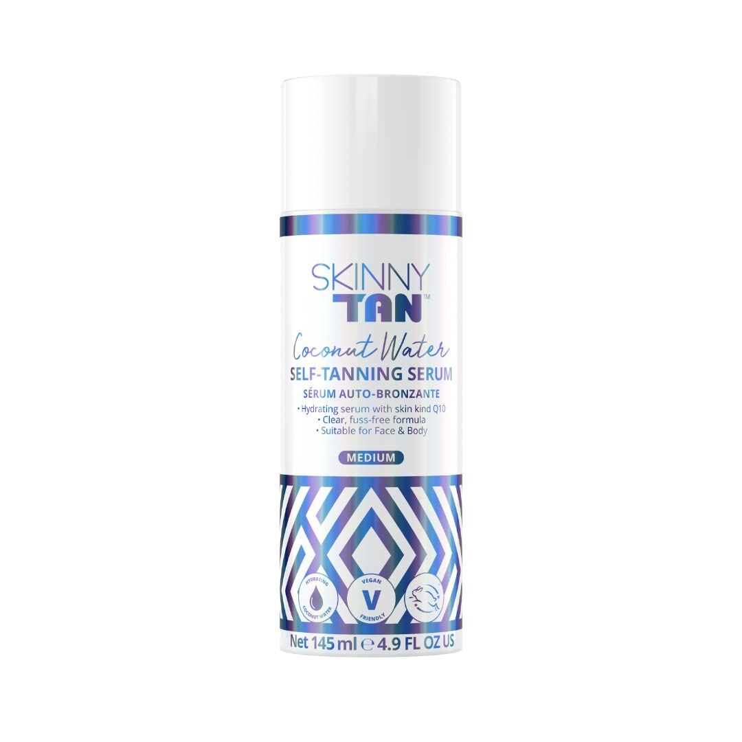 Skinny Tan Coconut Water Serum – Hydrating Fake Tan with Q10 & Vitamin E