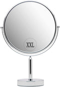 Mirrorvana XXLarge 3X Magnifying Makeup Mirror | Double Sided Vanity Stand