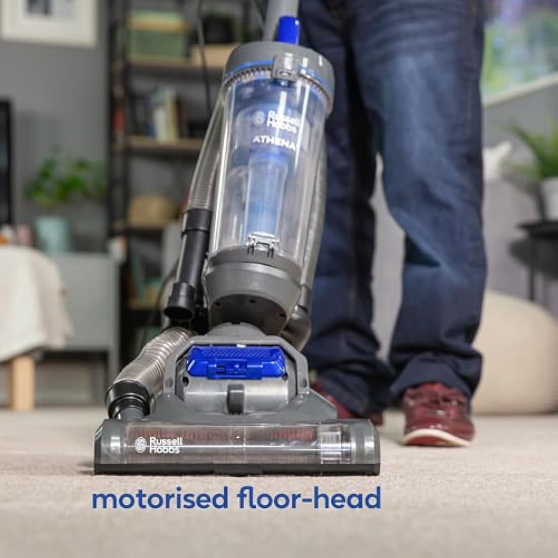 Russell Hobbs Athena2 Upright Vacuum Cleaner – 2L Triple Dust Lock