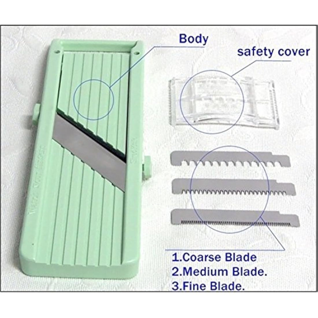 Niken Japanese Mandoline Slicer – Commercial Vegetable & Fruit Cutter