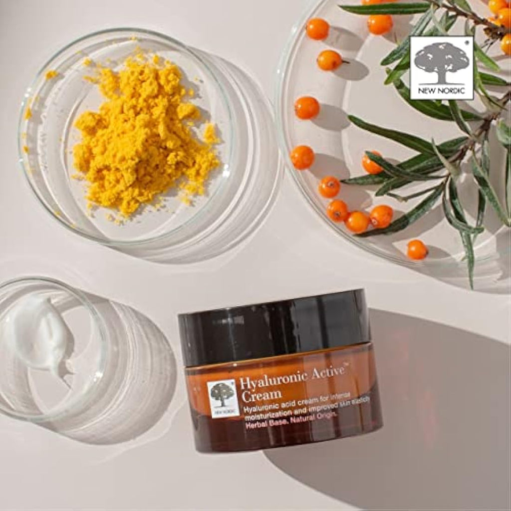 New Nordic Hyaluronic Active Cream – Anti-Aging Face Moisturizer - 50ml