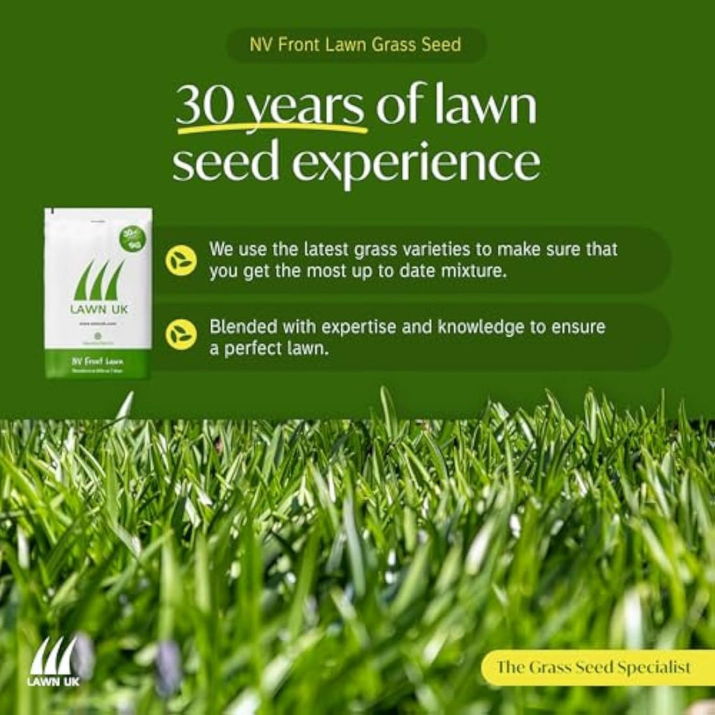 Lawn UK NV Front Lawn Grass Seed – 500g Ornamental & Shade Tolerant
