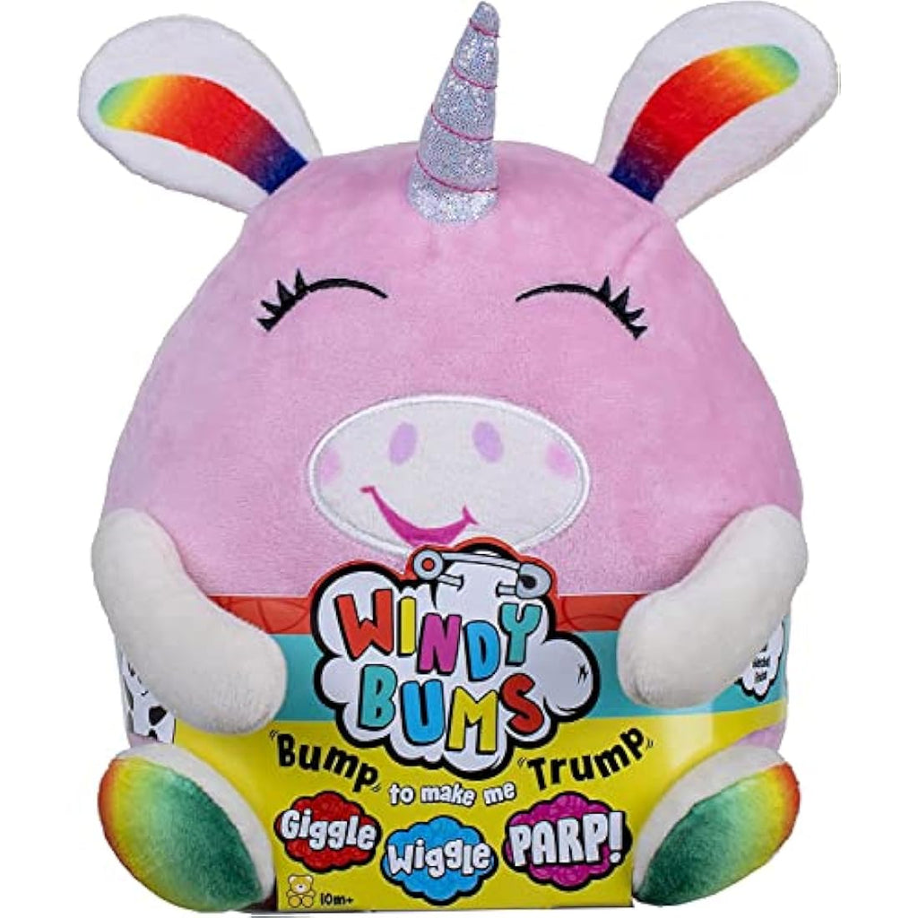 Windy Bums Unicorn Interactive Plush Toy – Giggling Sensory Toy