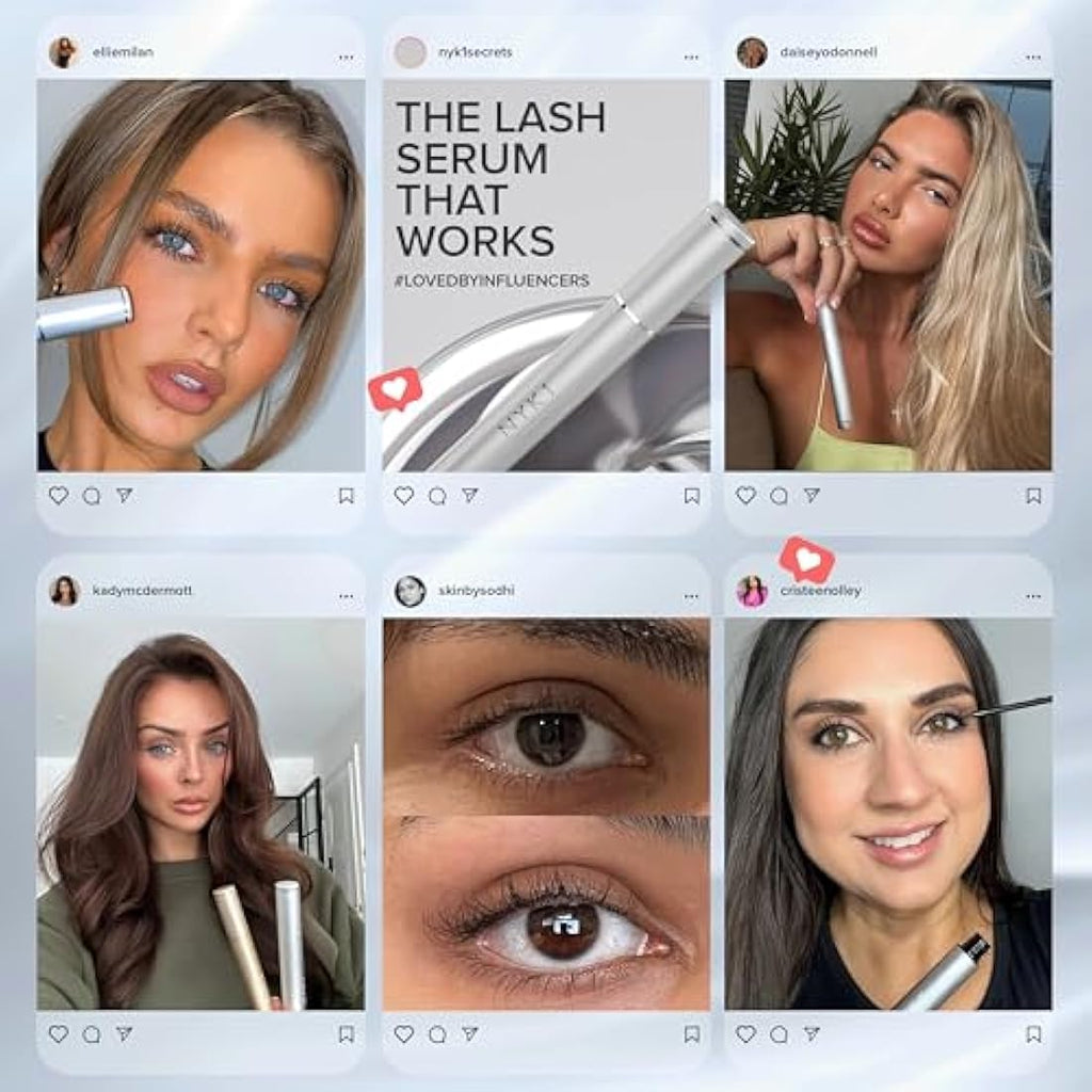 NYK1 LashForce Eyelash Growth Serum - 8ml XL Lash and Brow Enhancer