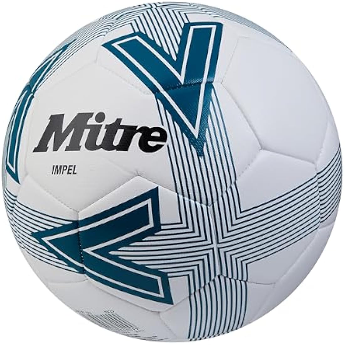 Mitre Impel L30P Training Football - Durable 30-Panel Soccer Ball