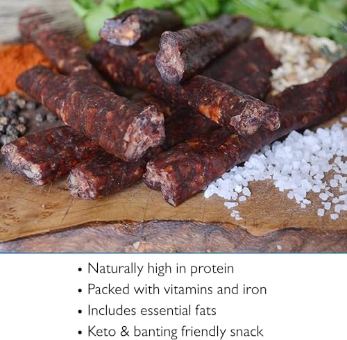 The Biltong Man Traditional Beef Droëwors Sticks - 1kg Pack of 2