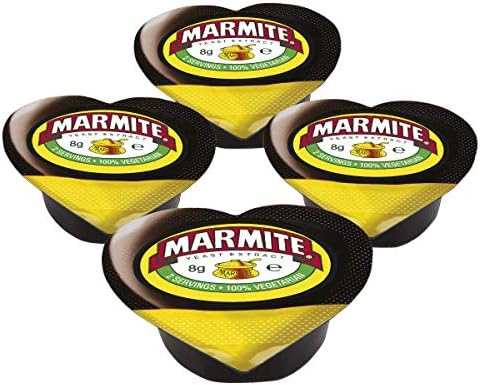 Marmite Yeast Extract Vegan Spread - 100 x 8g Heart-Shaped Portions