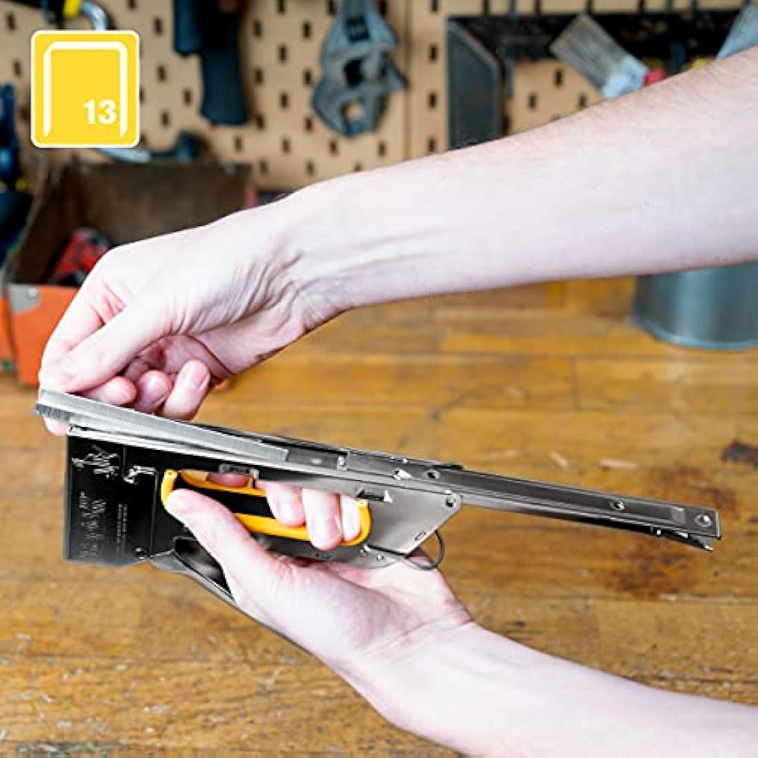 Rapid PRO R23 Heavy Duty Manual Staple Gun | All-Steel Upholstery Tool