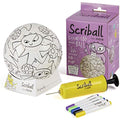 Mitre Scriball Ooodles Customizable Mini Football with 5 Coloring Pens