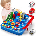 hahaland Kids Car Race Track – Large Montessori Educational Toy Playset