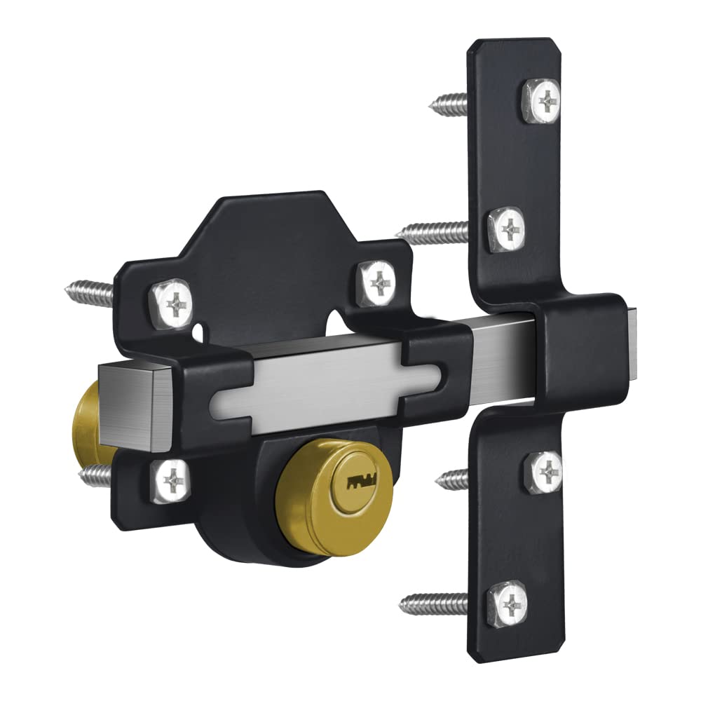 HeavenBird 50mm Double Locking Gate Lock | Stainless Steel for Wood Gates