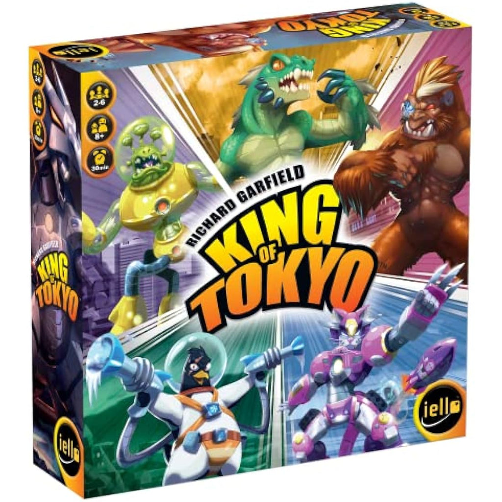Iello King of Tokyo Board Game (2016 Edition) – Strategy Dice Game