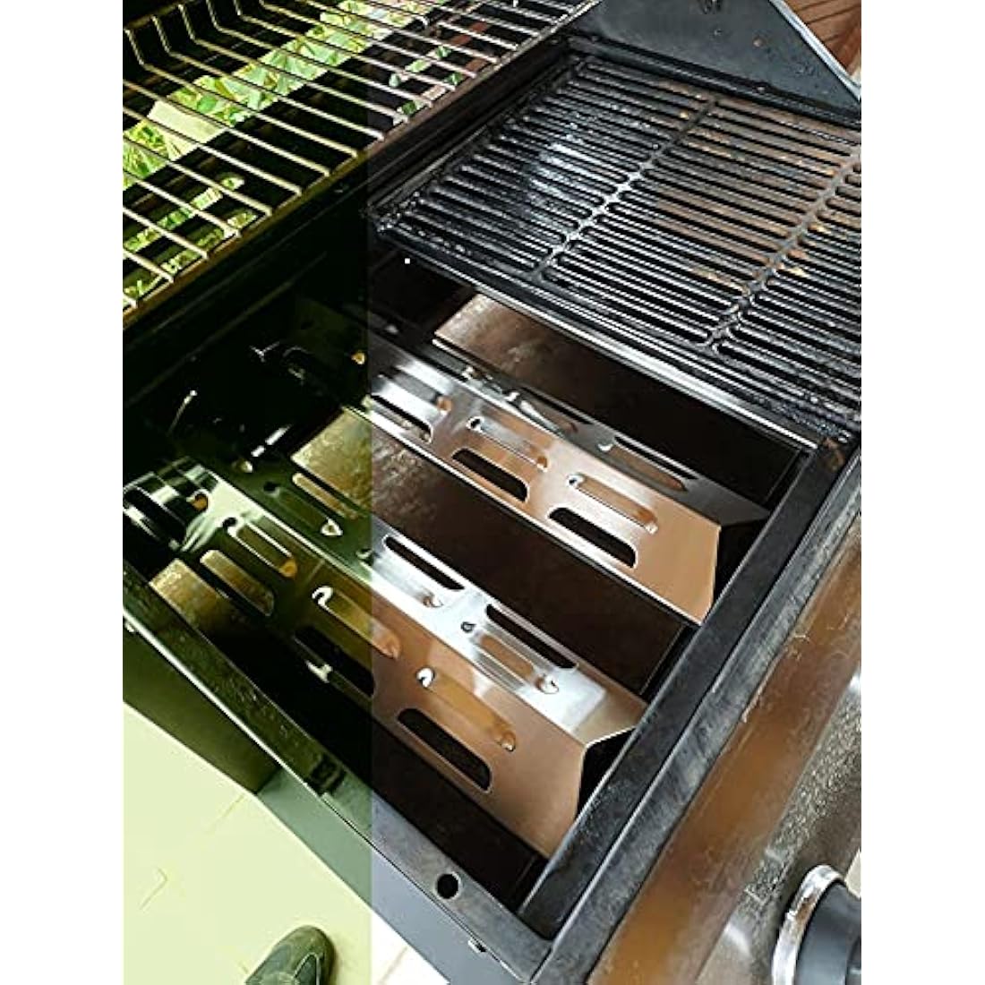 GFTIME 41CM Heat Plate Shield for Outback & Uniflame Gas Grills, 4 Pack