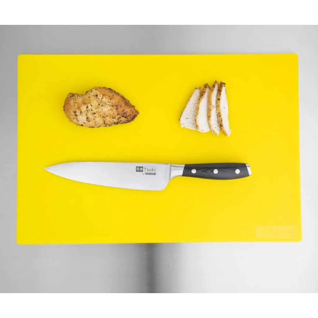 Hygiplas 6-Piece Colour-Coded Low Density Chopping Board Set – 455x305mm