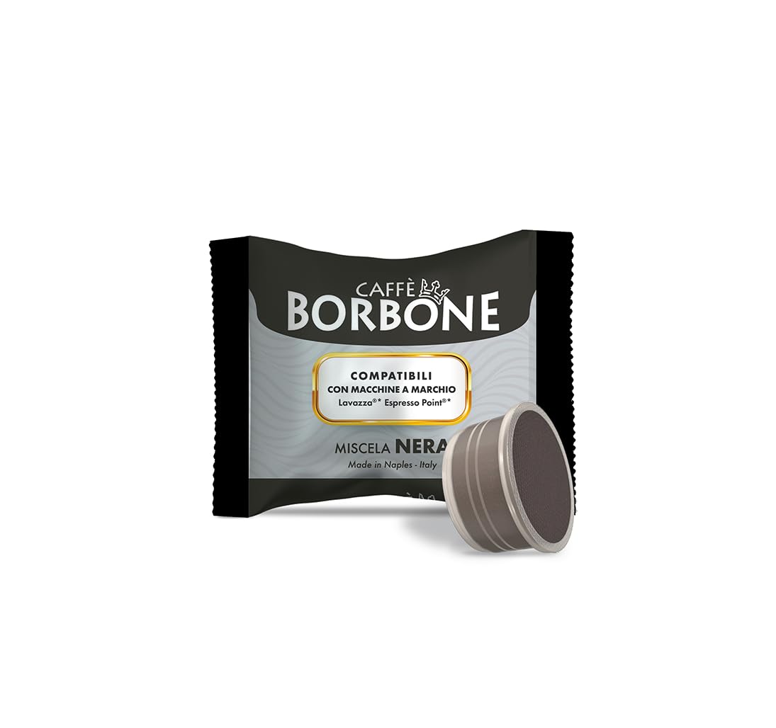 Caffè Borbone Black Coffee Blend - 100 Capsules for Espresso Point
