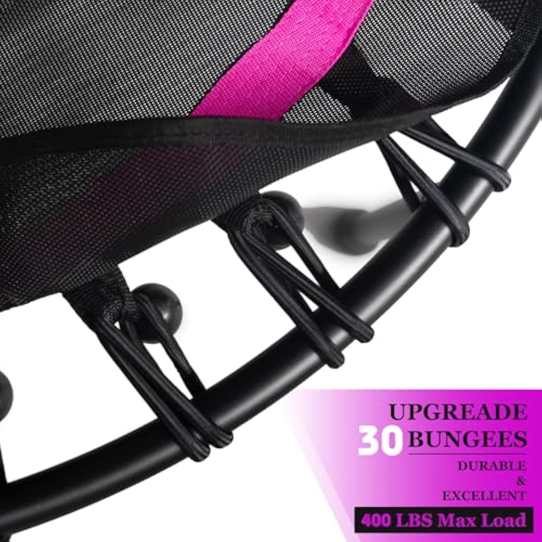 DARCHEN Rebounder Trampoline - 200KG Silent Mini Fitness Trampoline | 100CM