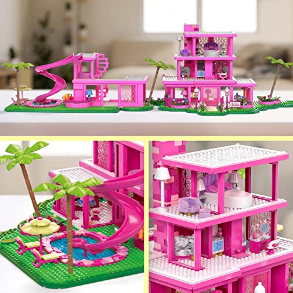 MEGA Barbie The Movie DreamHouse Replica Building Set - 1795 Pieces