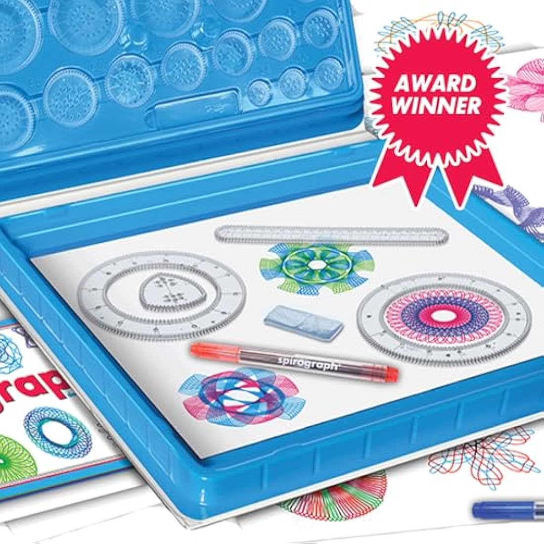 Spirograph Deluxe Drawing Set – Multicoloured Geometric Art Kit