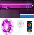 MATICOD Motion Sensor RGB LED Strip Light – App Control Under Cabinet, 3m