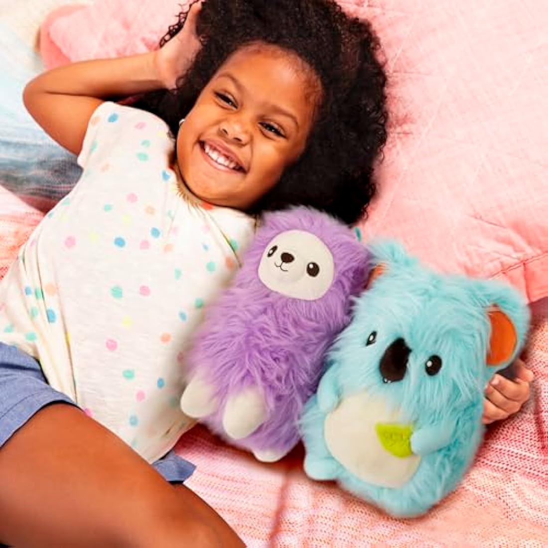B. toys Lola Llama – Soft Fluffy Plush Stuffed Animal for Babies