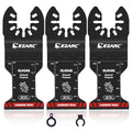 EZARC Carbide Oscillating Multi Tool Blades for Metal and Wood – 3 Pack