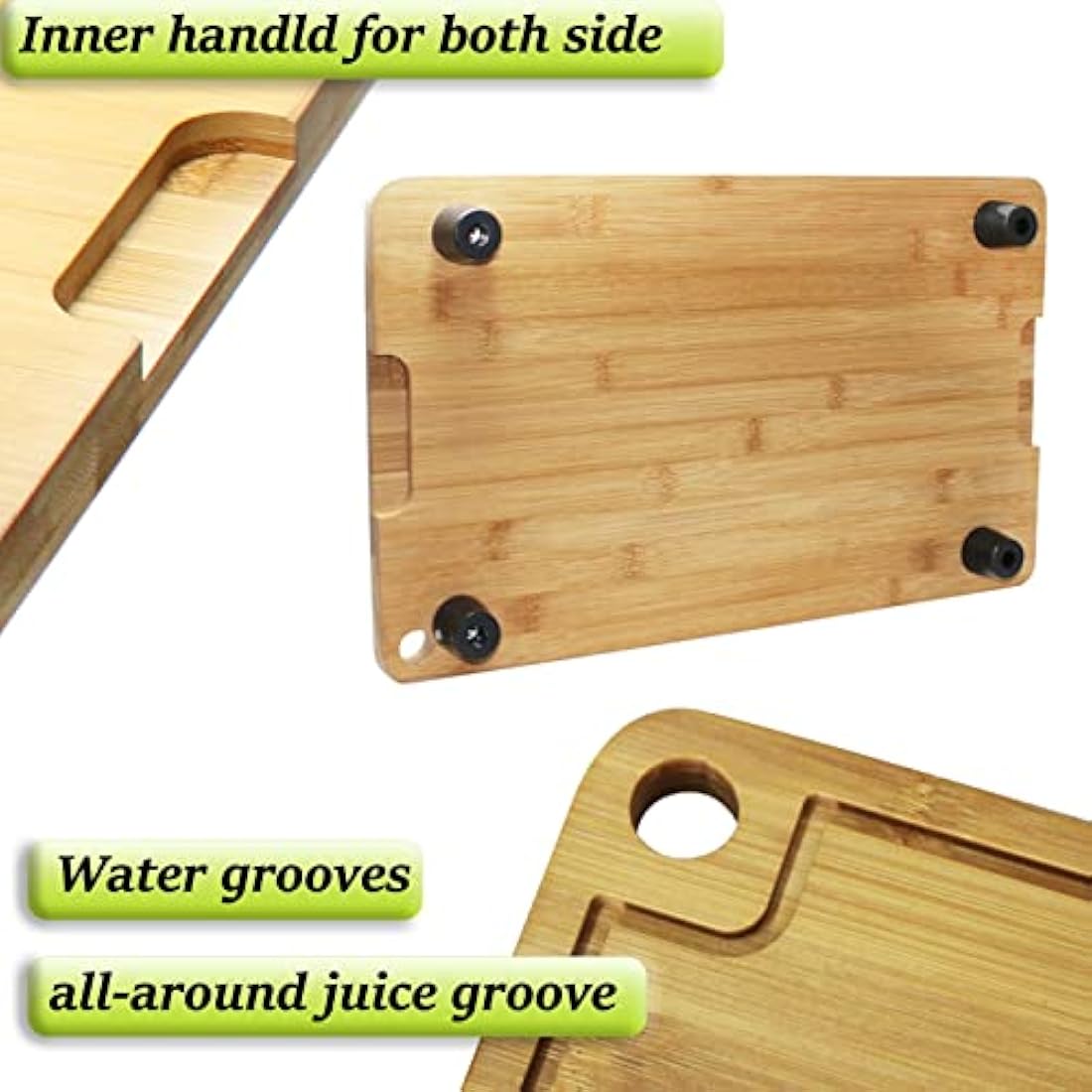 Laffeya Bamboo Cutting Board for Breville & Cuisinart Oven Workstation