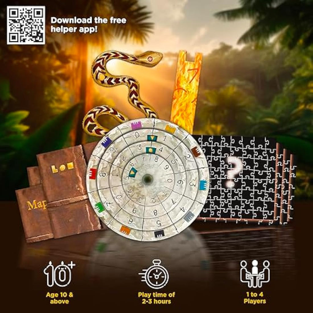 Thames & Kosmos EXIT: The Sacred Temple Jigsaw Puzzle Escape Room Game