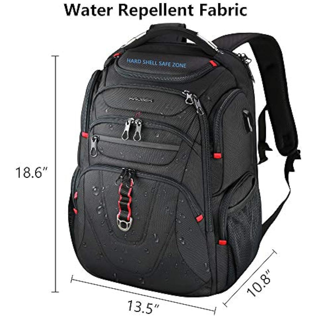 KROSER 17.3 Inch Laptop Backpack – TSA Travel Bag with RFID & USB Port
