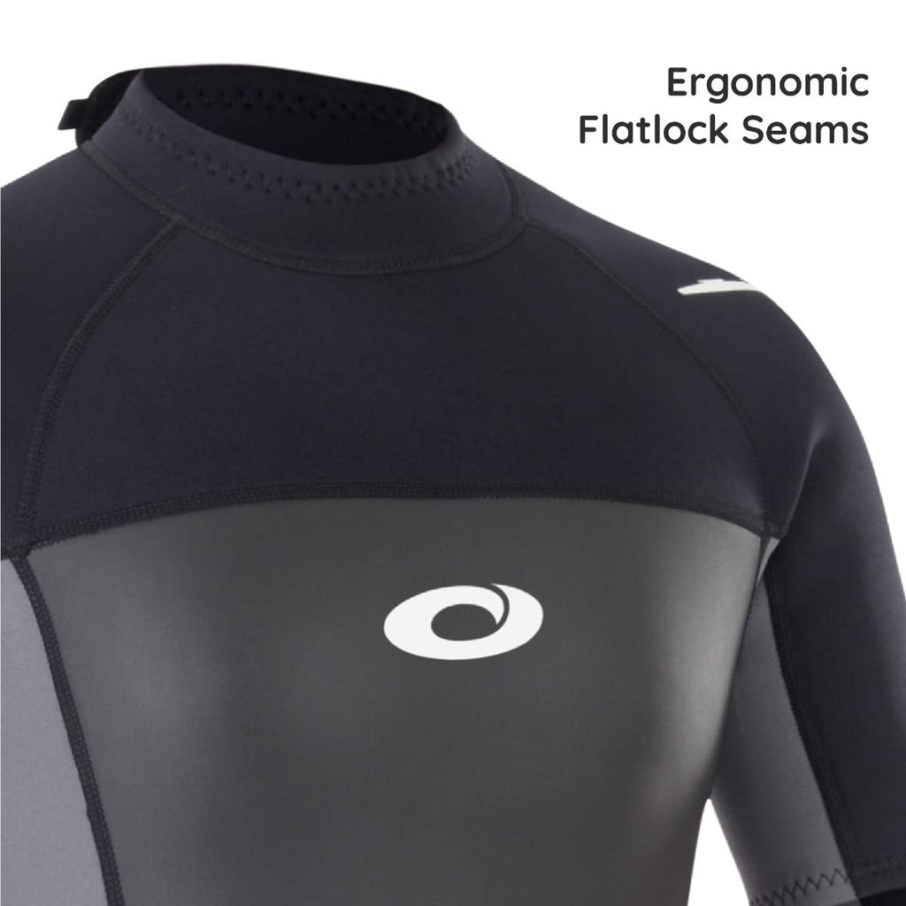 Osprey Women's Origin Shorty Wetsuit | 3/2mm Neoprene - Black/Blue, XS