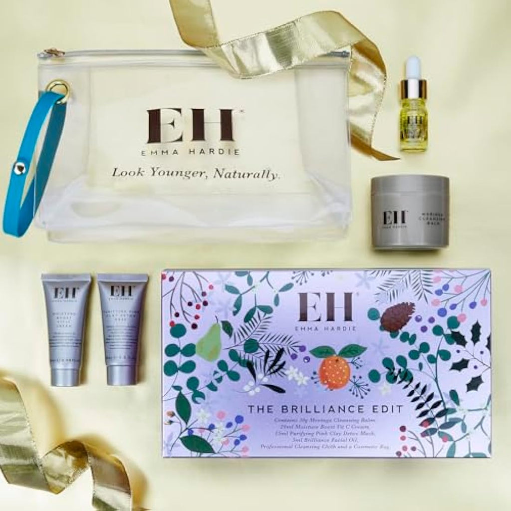 Emma Hardie The Brilliance Edit Skincare Gift Set | 5-Piece Travel Kit
