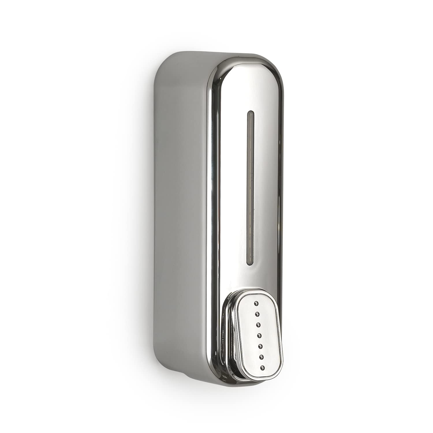 GEDY Mullet Wall-Mounted Soap and Gel Dispenser - Chrome - 350 ml