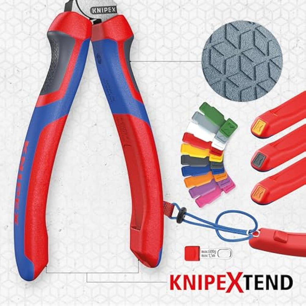 Knipex Needle-Nose Combination Pliers – 145mm Multi-Component Grip