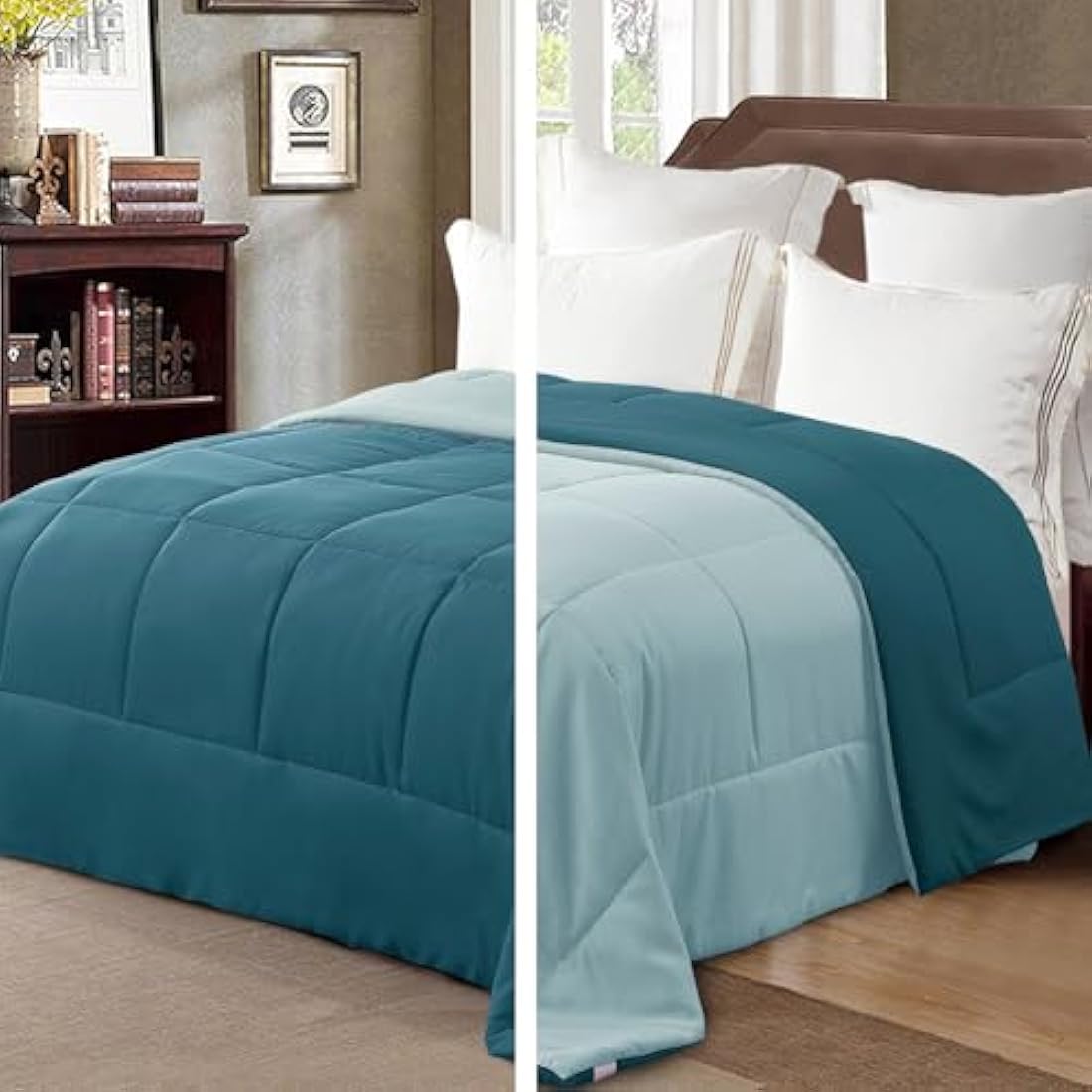 Exclusivo Mezcla King Size Duvet – Reversible Down Alternative Comforter